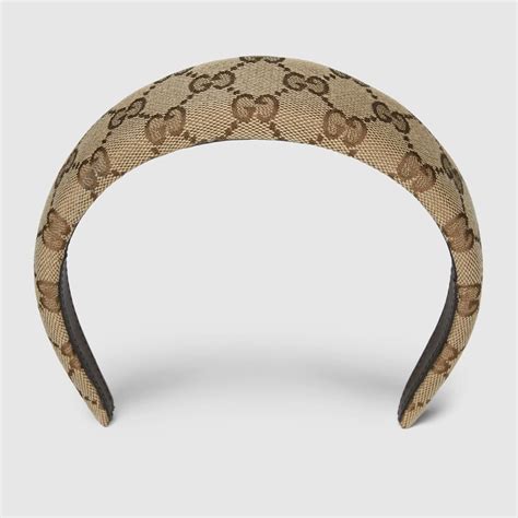 Original GG canvas hairband in black 